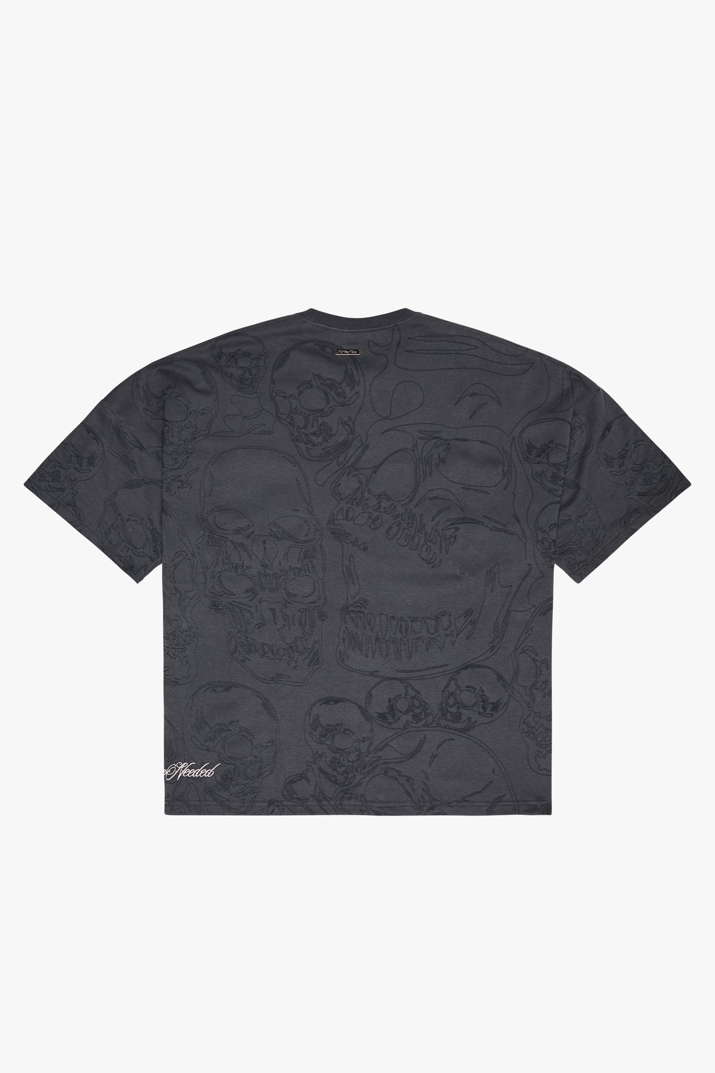 NNN "SKULLED" OVERSIZED TEE