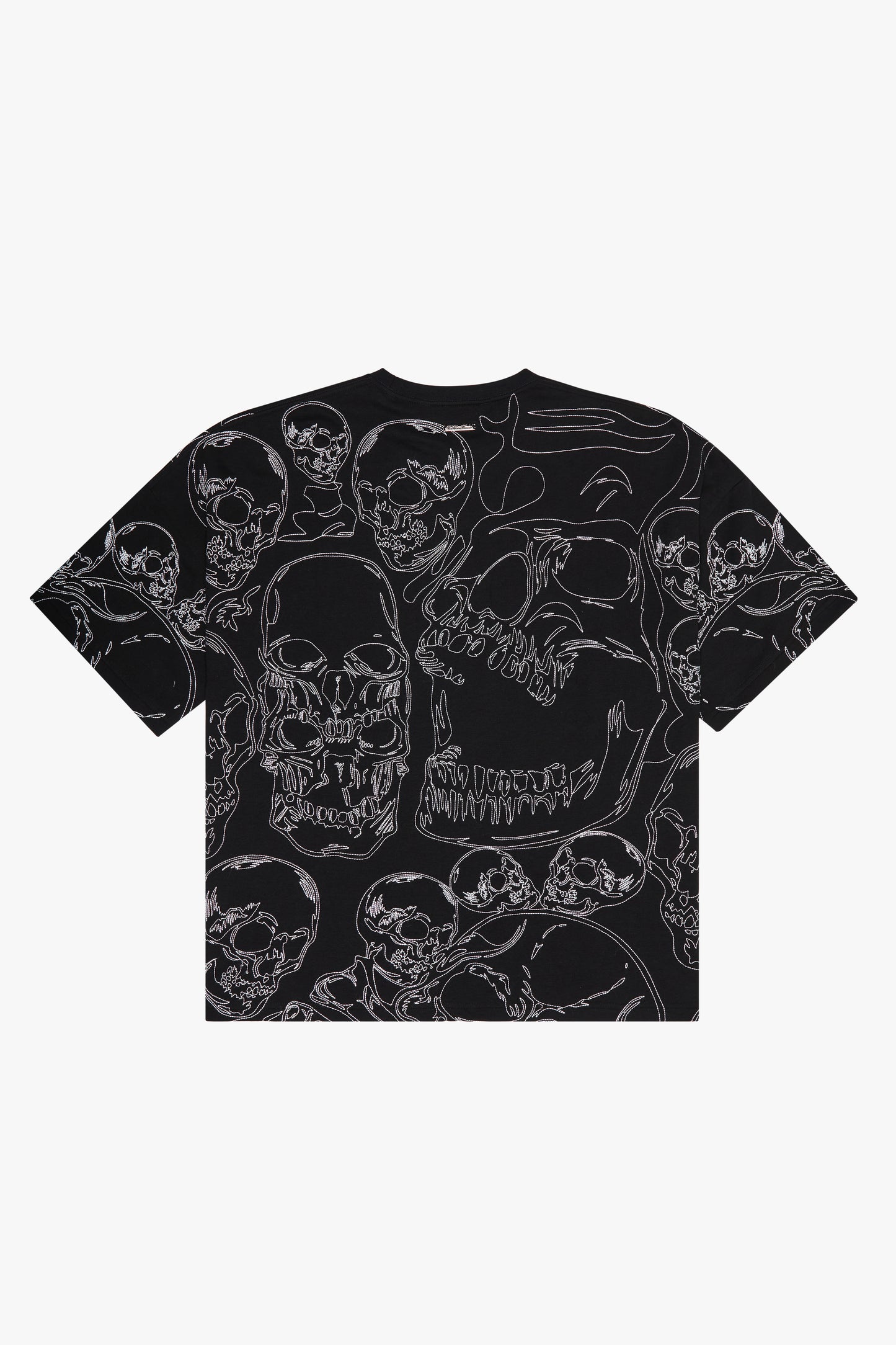 NNN "SKULLED" OVERSIZED TEE